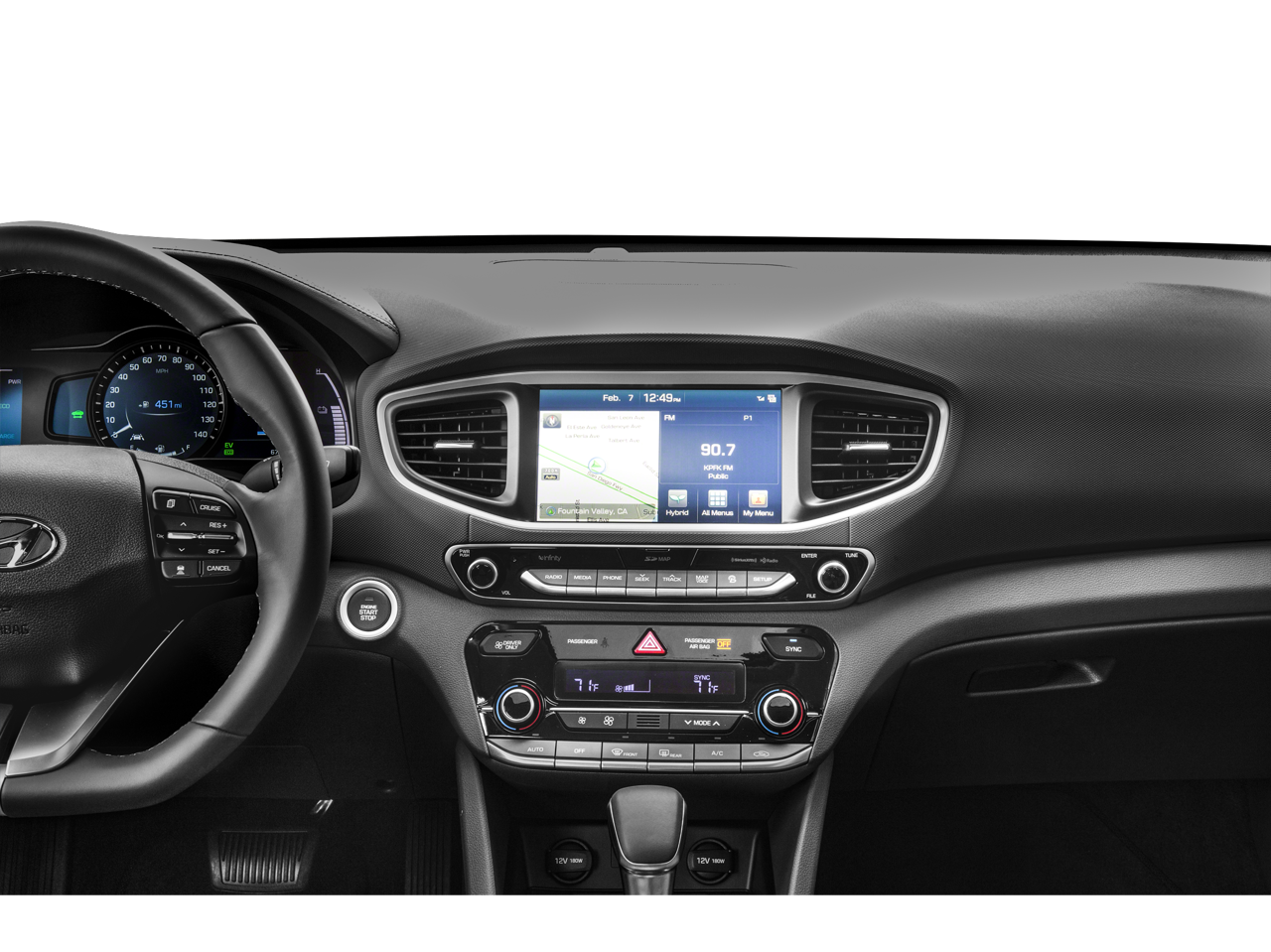 2019 Hyundai Ioniq Hybrid Blue