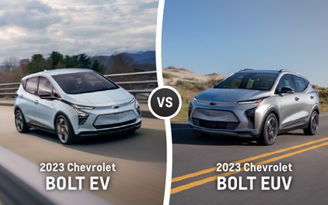 2023 Chevy Bolt EV vs. EUV: What's the Difference?