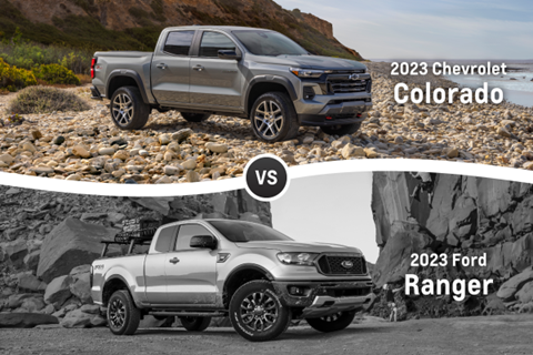 2023 Chevy Colorado vs. 2023 Ford Ranger