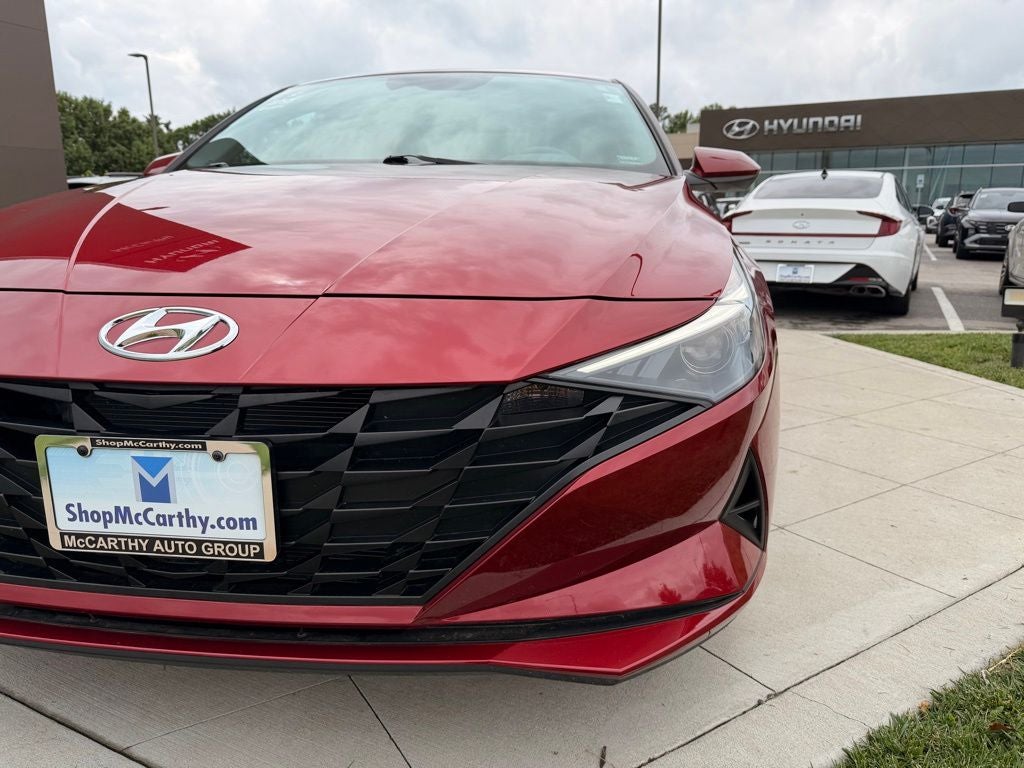 2023 Hyundai Elantra Hybrid Blue