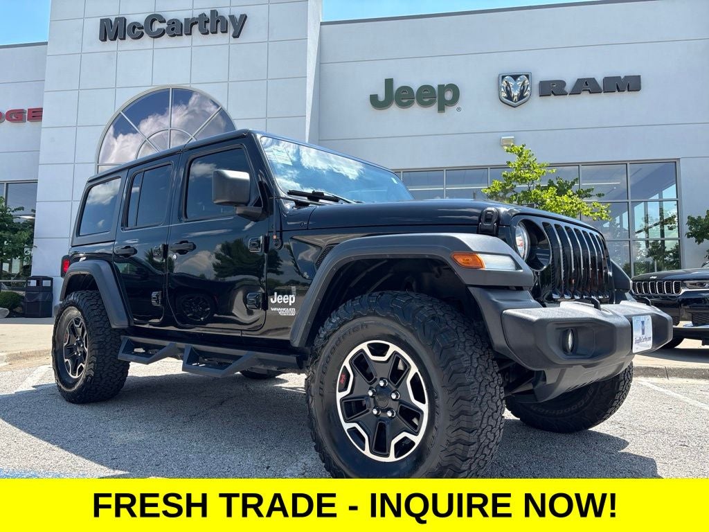 2018 Jeep Wrangler Unlimited Sport S 4x4