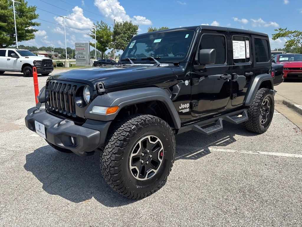 2018 Jeep Wrangler Unlimited Sport S 4x4