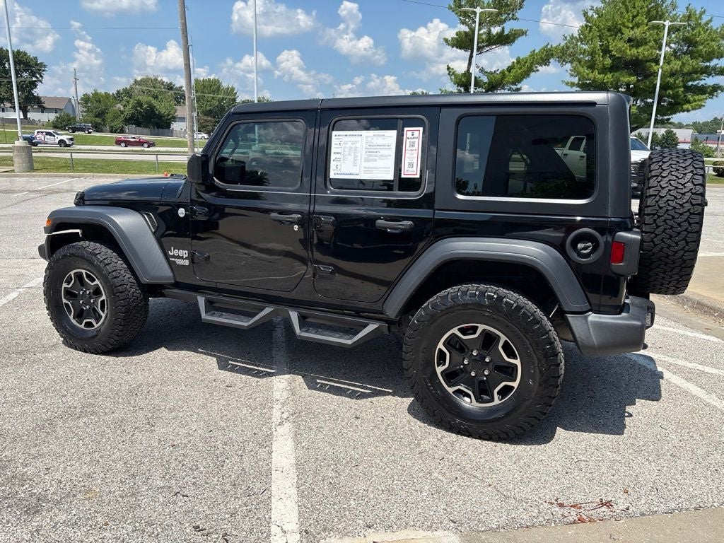 2018 Jeep Wrangler Unlimited Sport S 4x4