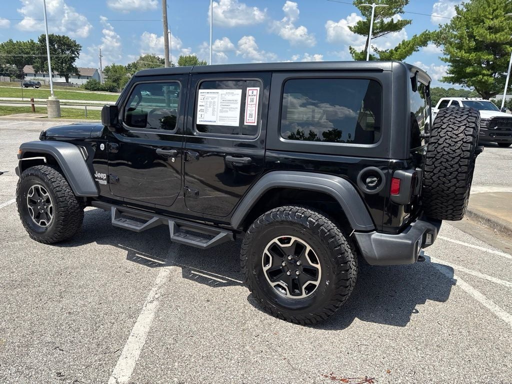 2018 Jeep Wrangler Unlimited Sport S 4x4