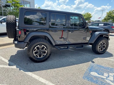 2018 Jeep Wrangler Unlimited Sport S 4x4