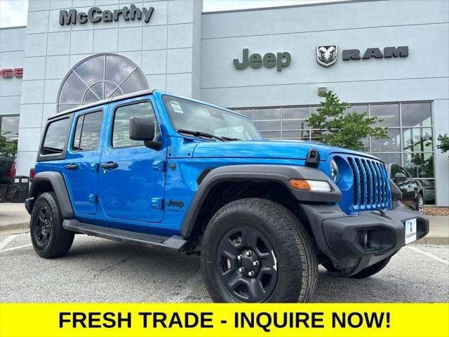 2024 Jeep Wrangler 4-Door Sport S 4x4