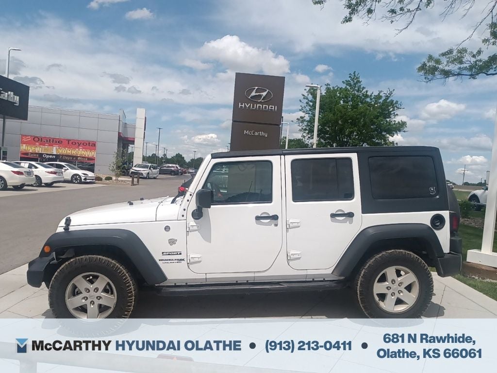 2018 Jeep Wrangler JK Unlimited Sport