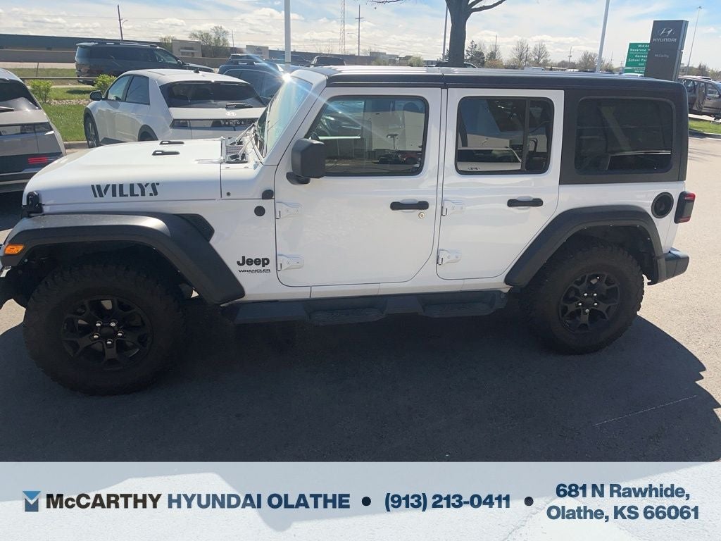 2021 Jeep Wrangler Unlimited Willys