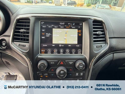 2018 Jeep Grand Cherokee Overland
