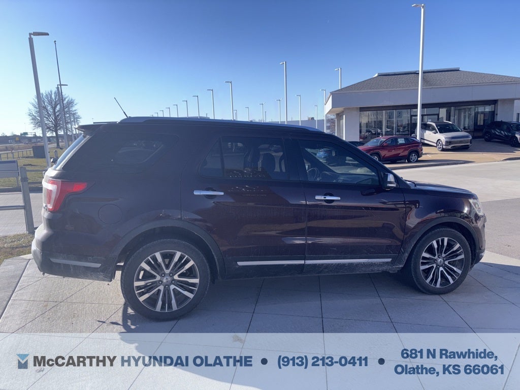 2018 Ford Explorer Platinum