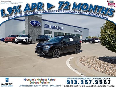 2025 Subaru Ascent Onyx Edition Touring