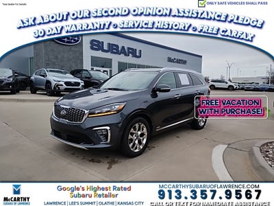2019 Kia Sorento SX Limited AWD