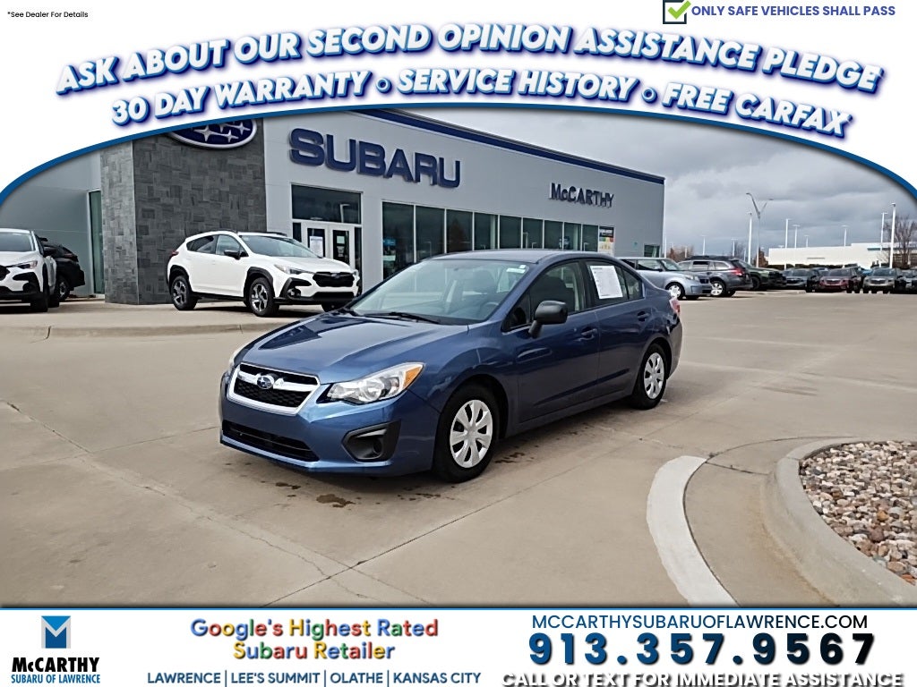 2013 Subaru Impreza 2.0i
