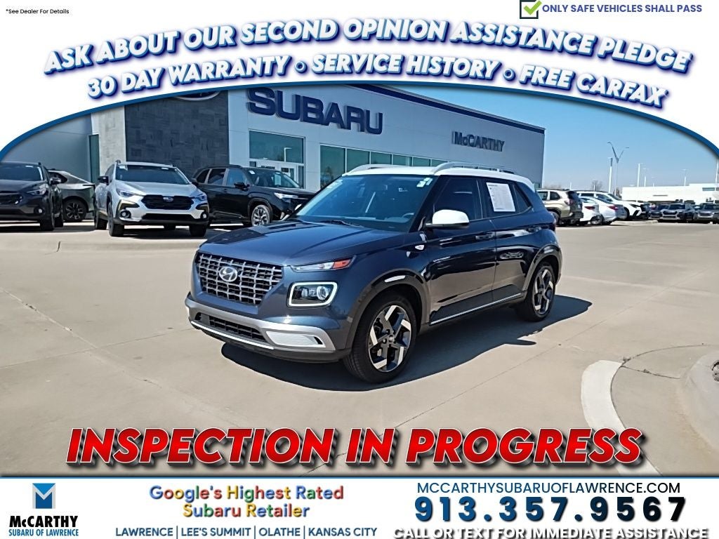 2021 Hyundai Venue Denim