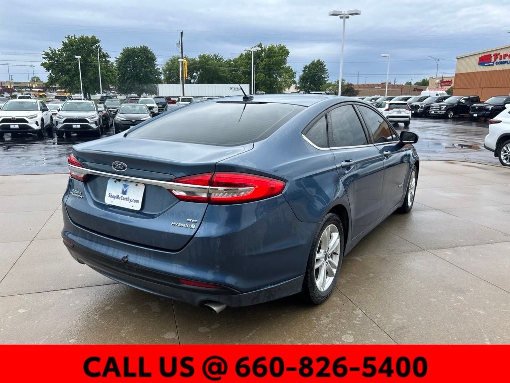 2018 Ford Fusion Hybrid SE