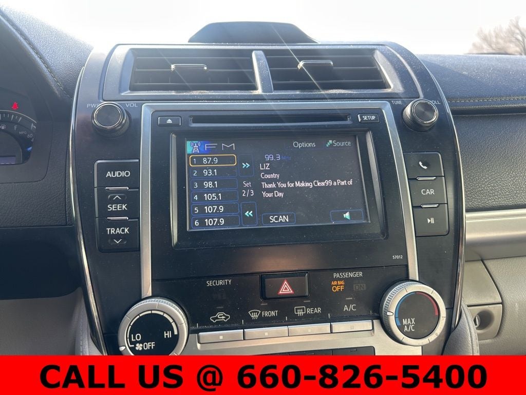 2012 Toyota Camry LE