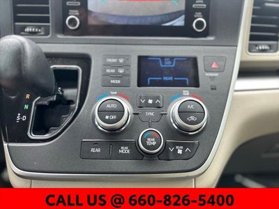 2020 Toyota Sienna L 7 Passenger
