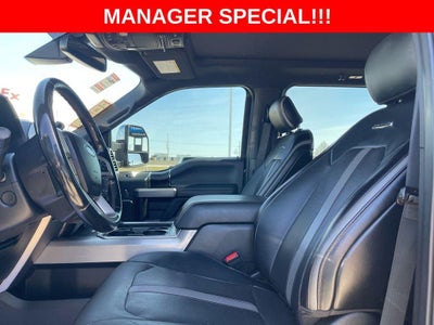 2018 Ford Super Duty F-350 SRW Platinum