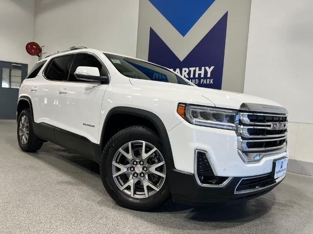 Used 2021 GMC Acadia SLT with VIN 1GKKNMLS5MZ155499 for sale in Kansas City