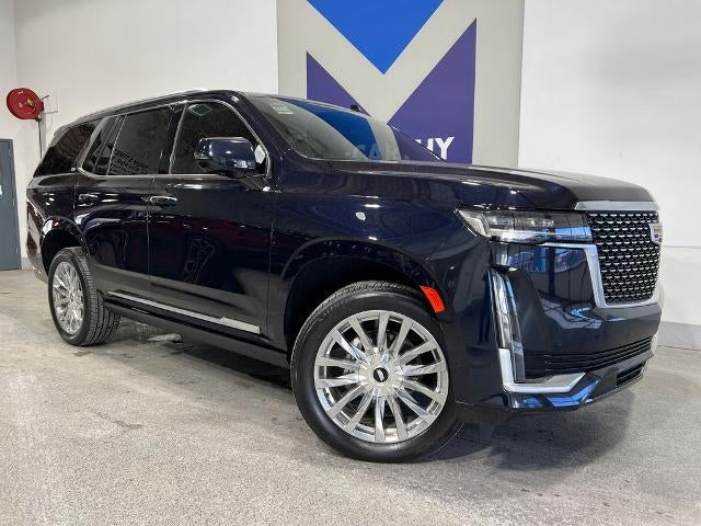 Used 2022 Cadillac Escalade Premium Luxury with VIN 1GYS4CKL2NR273881 for sale in Kansas City