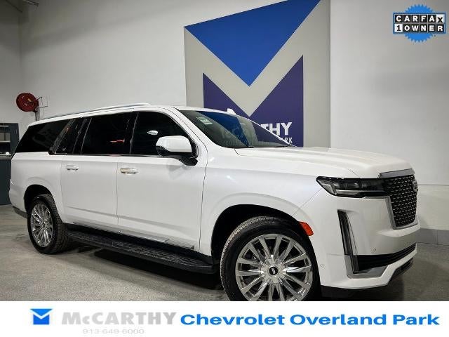 Used 2021 Cadillac Escalade ESV Premium Luxury with VIN 1GYS4KKL5MR408960 for sale in Kansas City