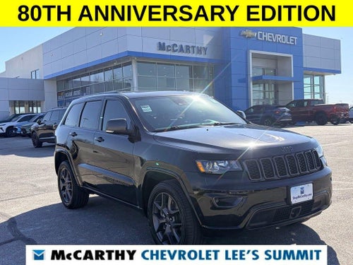 2021 Jeep Grand Cherokee 80th Anniversary