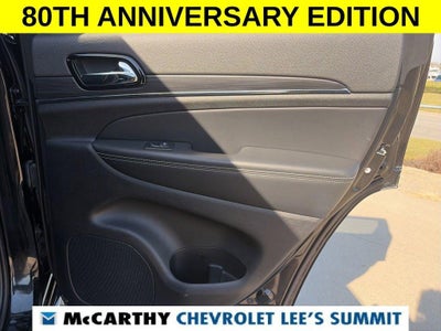 2021 Jeep Grand Cherokee 80th Anniversary