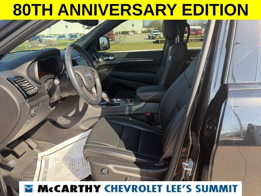 2021 Jeep Grand Cherokee 80th Anniversary