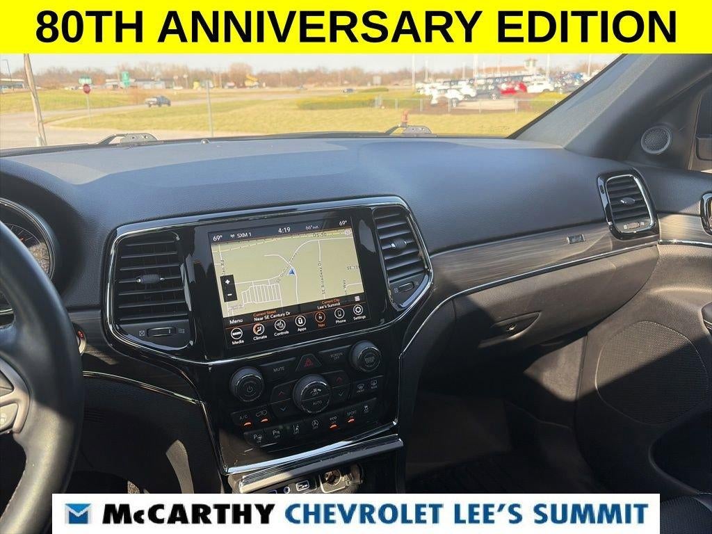 2021 Jeep Grand Cherokee 80th Anniversary