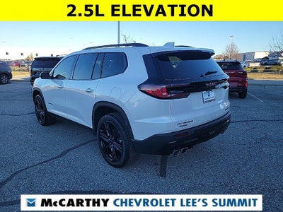 2025 GMC Acadia Elevation