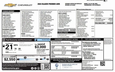 2024 Chevrolet Blazer Premier