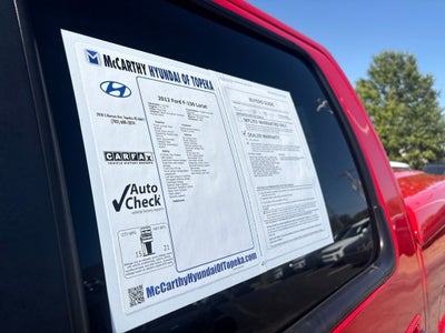 2012 Ford F-150 Lariat
