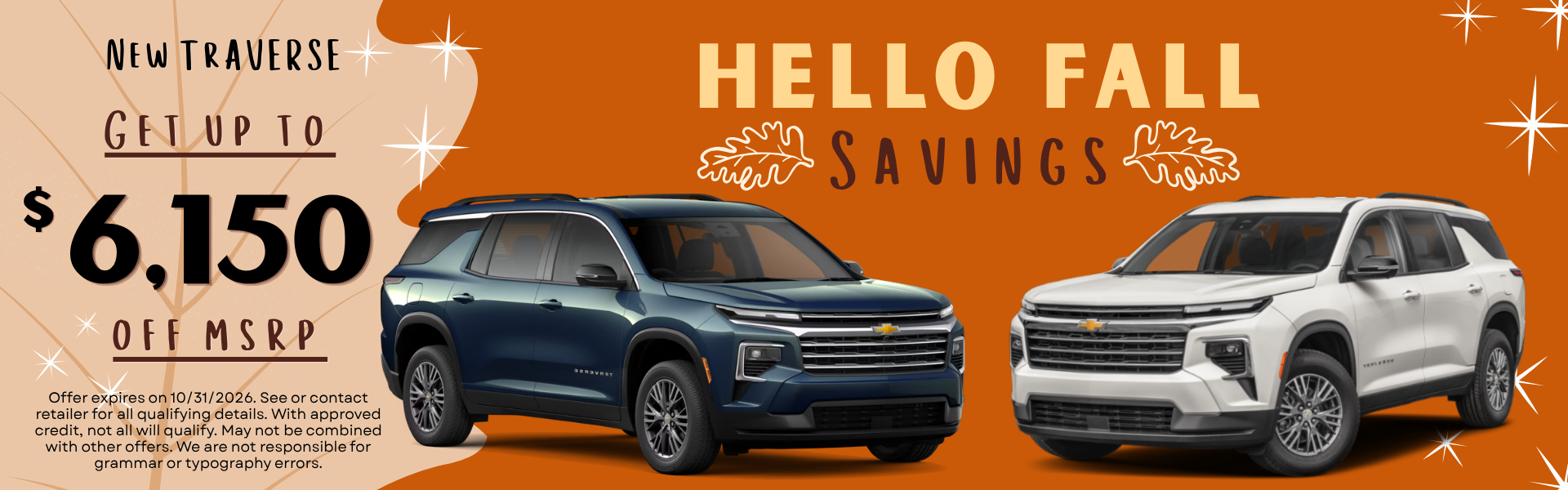 Get up to 6,150 off MSRP
