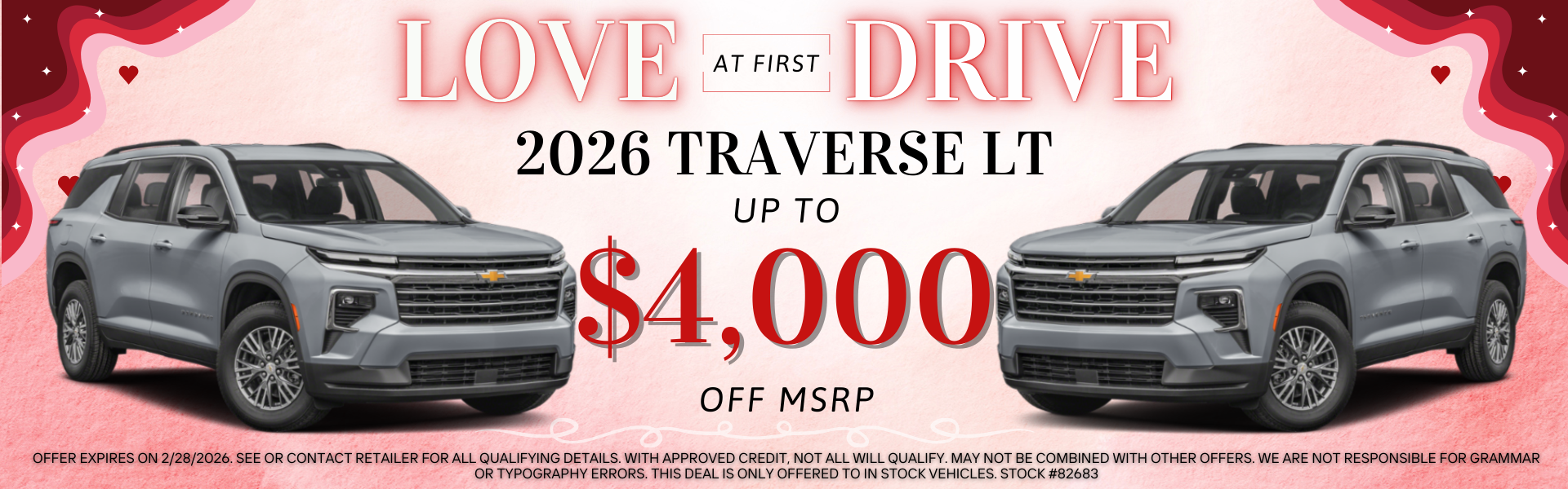 New Traverse for Sale Near Overland Park, KS