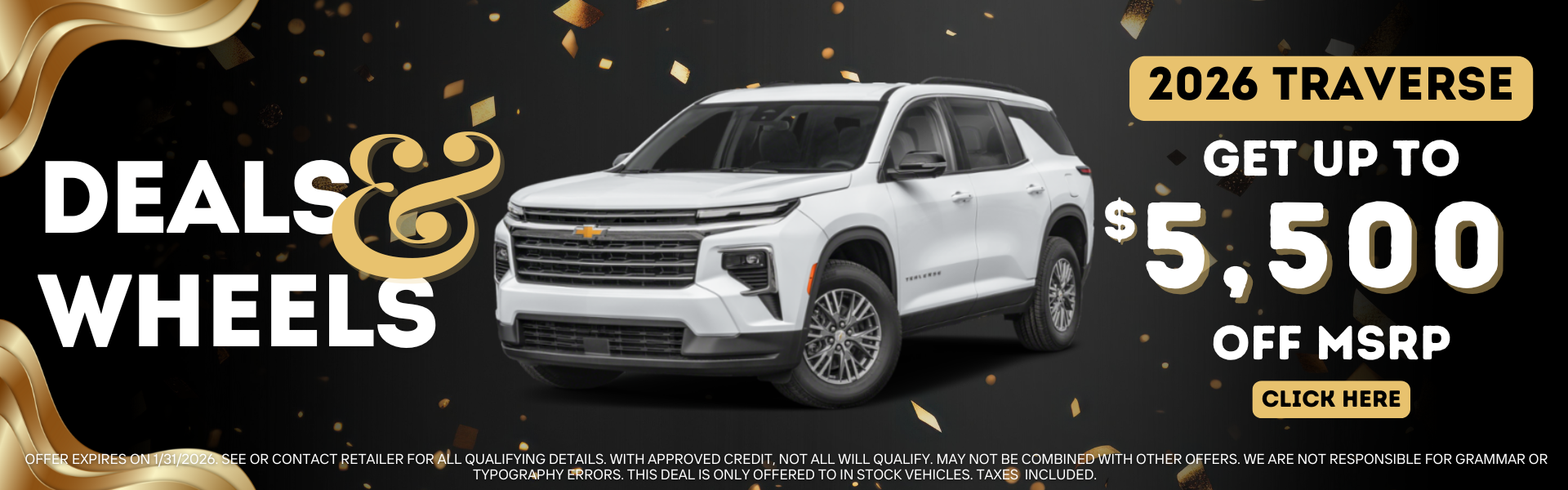 New Traverse for Sale Near Overland Park, KS