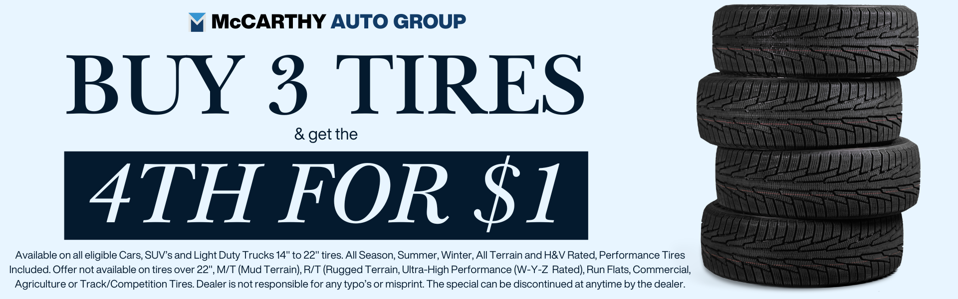 Tires for Sale near Overland Park, Kansas