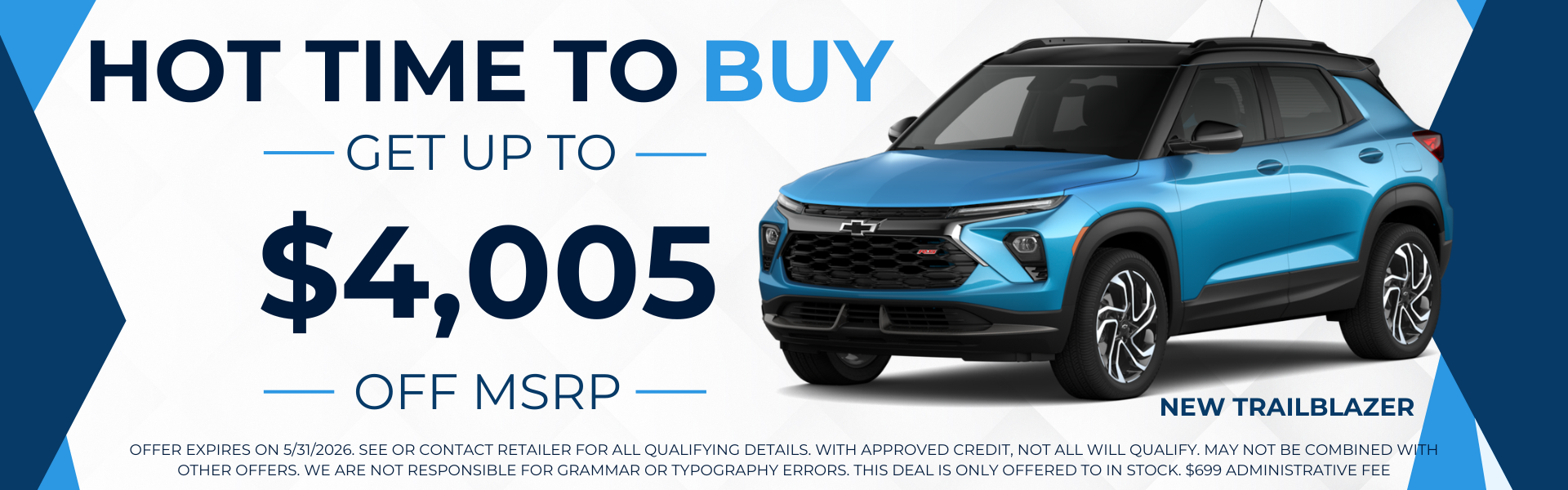 New Trailblazer for sale near Overland Park, KS